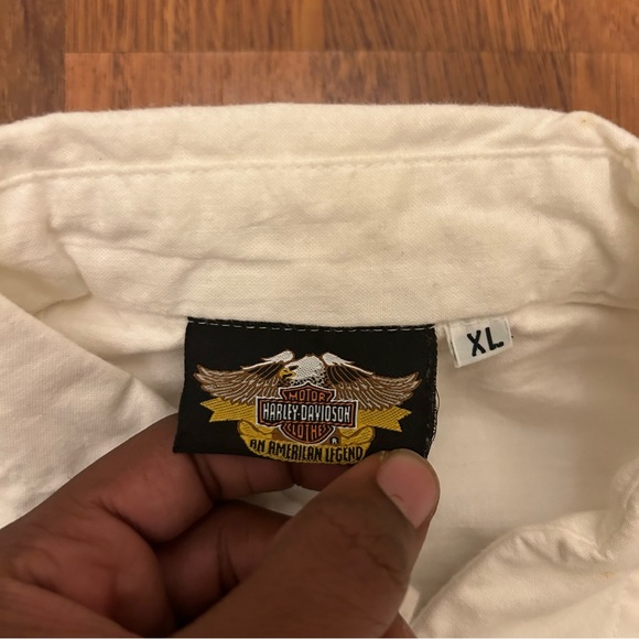 Vintage Harley Davidson button down shirt - Picture 3 of 3